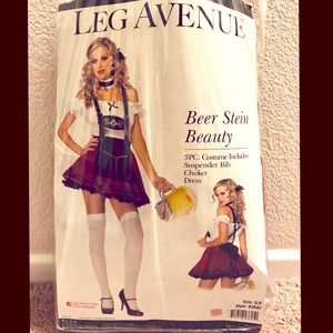 German Girl in Dirndl Costume, Size S